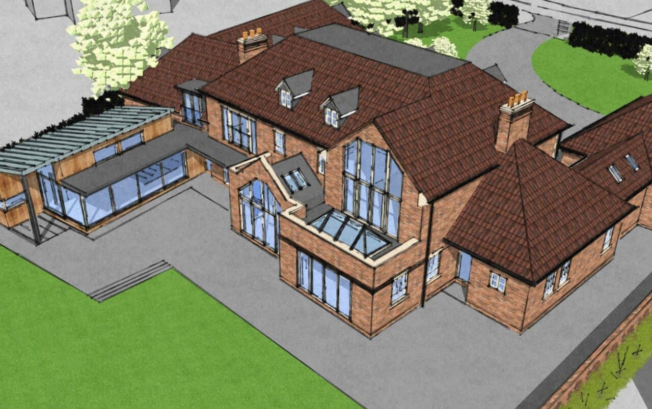 Sangwin Architects — New home on former farmland